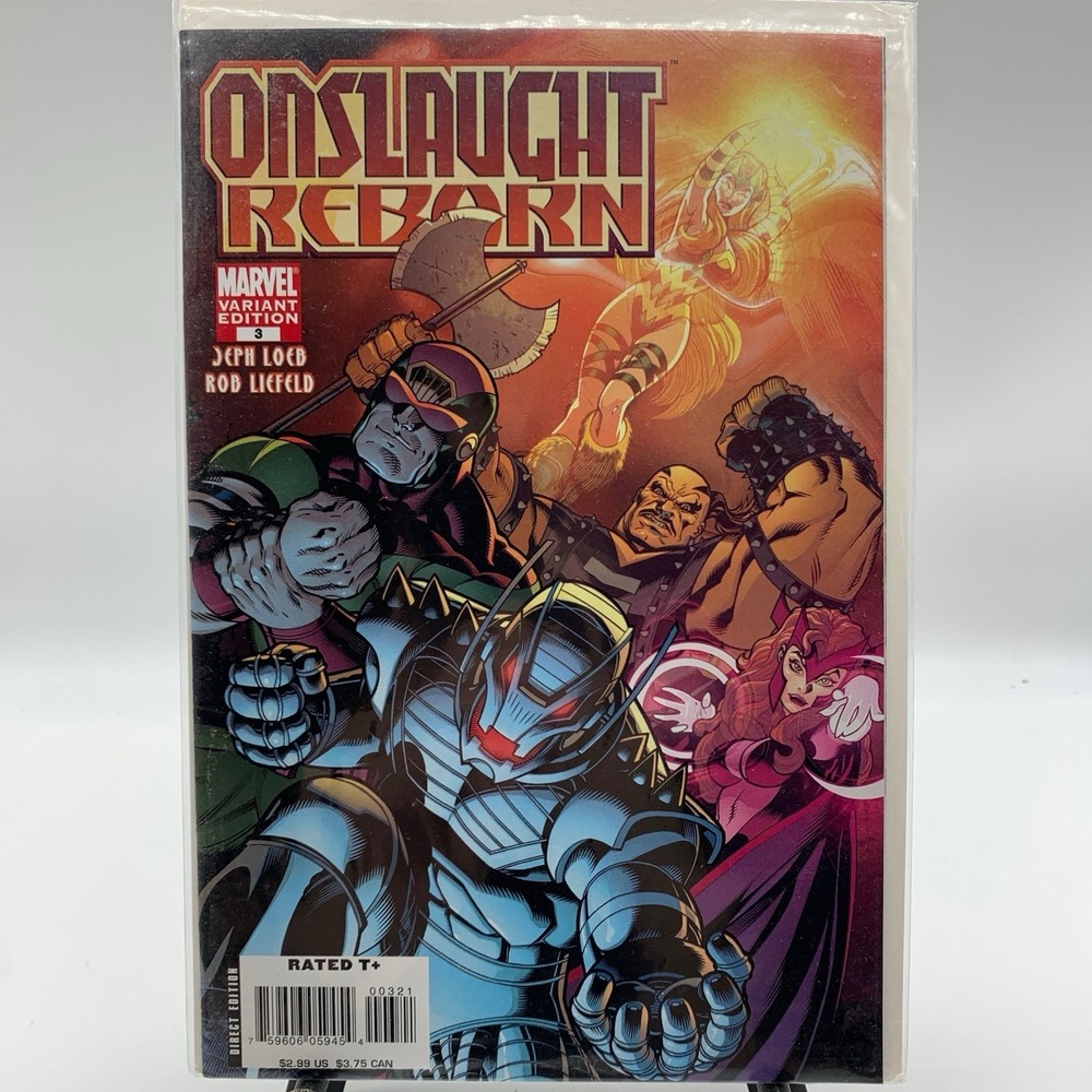 Onslaught Reborn #3 2007 Marvel Comics Variant Bagged And Boarded